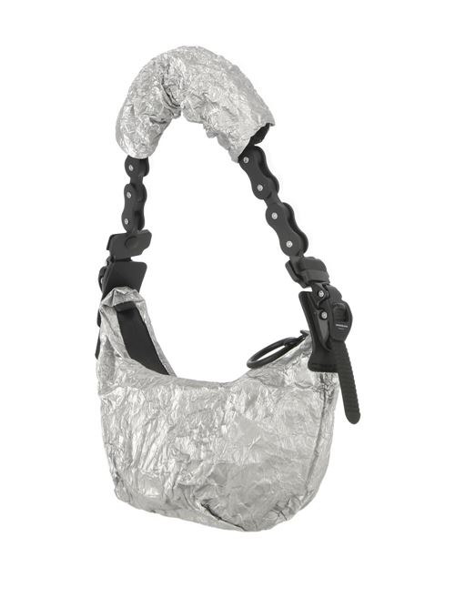 borsa  color argento finitura metallica Innerraum | HM0MSBKBIKEMETALLIC SILVER/BLACK